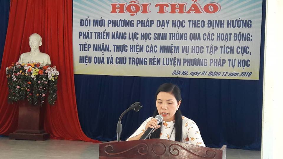 Trường THPT Trần Quốc Tuấn tổ chức thành công Hội thảo cấp trường năm học 2018 - 2019